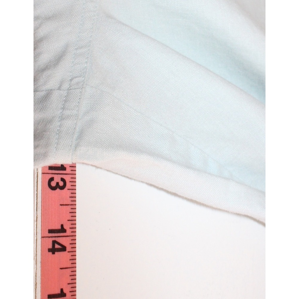 Express Linen Pants Drawstring Elastic Waist Size… - image 6